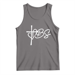 Funny VBS Vacation Bible School Tank Top Heart Cross TS11 Deep Heather Print Your Wear