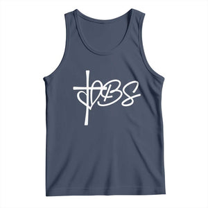 Funny VBS Vacation Bible School Tank Top Heart Cross TS11 Navy Print Your Wear