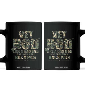 Funny Veteran Vet Bod Like A Dad Bod But With More Back Pain Coffee Mug TS11 Black Print Your Wear