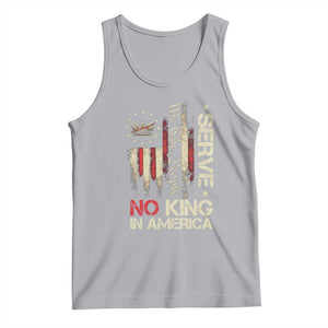 Funny We The People Serve No King In American Tank Top Vintage Betsy Ross Flag TS11 Athletic Heather Print Your Wear