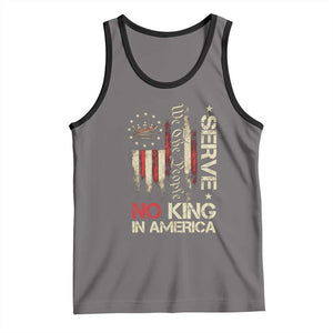 Funny We The People Serve No King In American Tank Top Vintage Betsy Ross Flag TS11 Deep Heather Black Print Your Wear