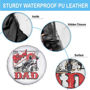 Funny Western Cowboy The Cool Dad Spare Tire Cover Father's Day TS11 Print Your Wear