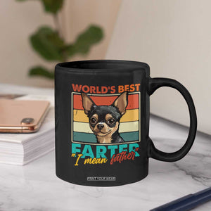 Funny World's Best Farter I Mean Father Coffee Mug Dog Dad TS11 Print Your Wear