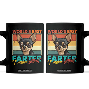 Funny World's Best Farter I Mean Father Coffee Mug Dog Dad TS11 Black Print Your Wear