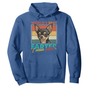 Funny World's Best Farter I Mean Father Hoodie Dog Dad TS11 Royal Blue Print Your Wear