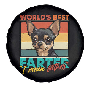 Funny World's Best Farter I Mean Father Spare Tire Cover Dog Dad TS11 Print Your Wear