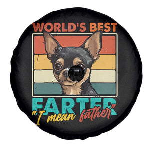 Funny World's Best Farter I Mean Father Spare Tire Cover Dog Dad TS11 Print Your Wear