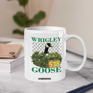 Funny Wrigley Goose Coffee Mug Section 538 Chicago TS02 Print Your Wear