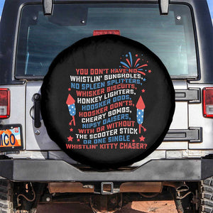Funny You Dont Have No Whistlin Bungholes Spare Tire Cover USA Flag 4th Of July TS11 No hole Black Print Your Wear