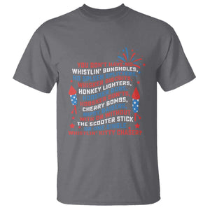 Funny You Dont Have No Whistlin Bungholes T Shirt USA Flag 4th Of July TS11 Charcoal Print Your Wear