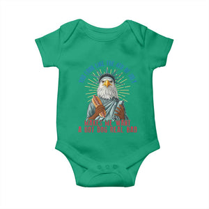 Funny You Look Like The 4th Of July Makes Me Want A Hot Dog Real Bad Baby Onesie Eagle Statue Of Liberty TS11 Irish Green Print Your Wear