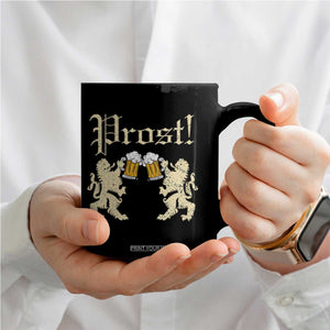 German Prost Coffee Mug Lion Cheers Beer Drinking Oktoberfest TS11 Print Your Wear
