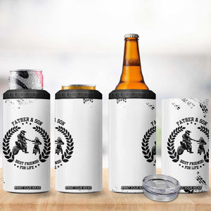 Gifts For Dad From Son 4 in 1 Can Cooler Tumbler Dirt Bike Dad Bike Biker MX Motocross Rider TB10 Print Your Wear