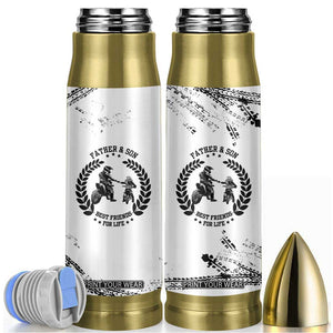 Gifts For Dad From Son Bullet Tumbler Dirt Bike Dad Bike Biker MX Motocross Rider TB10 White Print Your Wear