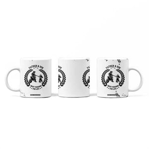 Gifts For Dad From Son Coffee Mug Dirt Bike Dad Bike Biker MX Motocross Rider TB10 Print Your Wear