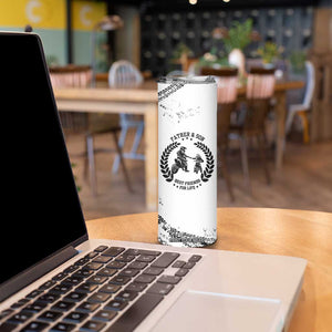 Gifts For Dad From Son Skinny Tumbler Dirt Bike Dad Bike Biker MX Motocross Rider TB10 Print Your Wear