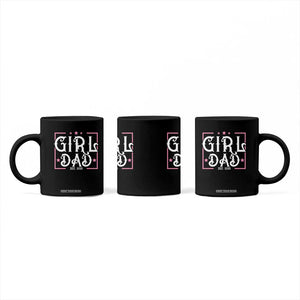 Girl Dad Est. 2025 Coffee Mug Pink Dad First Fathers Day TS10 Print Your Wear