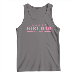 Girl Dad Est. 2025 Tank Top TS10 Deep Heather Print Your Wear