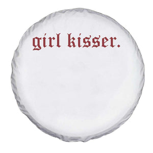 Girl Kisser Spare Tire Cover Funny Lesbian Pride TS10 Print Your Wear