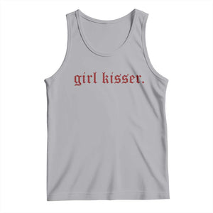 Girl Kisser Tank Top Funny Lesbian Pride TS10 Athletic Heather Print Your Wear