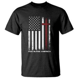 God Bless America T Shirt America Pride USA US Flag Patriotic 4th of July TS10 Black Print Your Wear