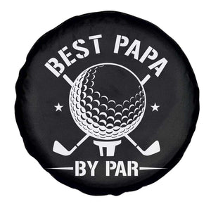 Golf Dad Spare Tire Cover Best Papa By Par Golfer Fathers Day Gifts TS10 Print Your Wear