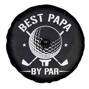 Golf Dad Spare Tire Cover Best Papa By Par Golfer Fathers Day Gifts TS10 Print Your Wear