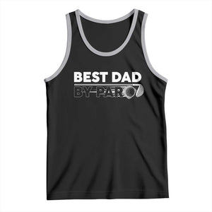 Golf Dad Tank Top Best Dad By Par Golfing Golfer Funny Fathers Day Gifts TS10 Black Athletic Heather Print Your Wear
