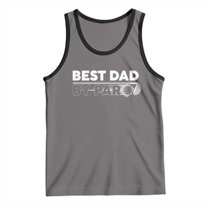 Golf Dad Tank Top Best Dad By Par Golfing Golfer Funny Fathers Day Gifts TS10 Deep Heather Black Print Your Wear