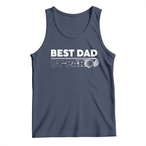 Golf Dad Tank Top Best Dad By Par Golfing Golfer Funny Fathers Day Gifts TS10 Navy Print Your Wear