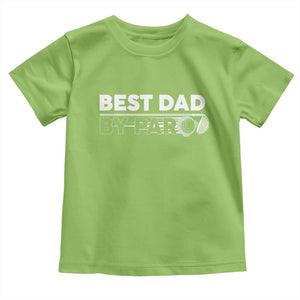 Golf Dad Toddler T Shirt Best Dad By Par Golfing Golfer Funny Fathers Day Gifts TS10 Lime Print Your Wear