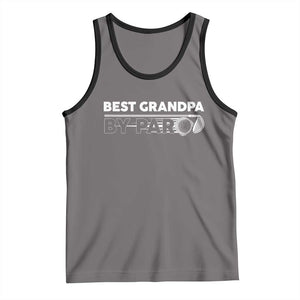 Golf Grandpa Tank Top Best Grandpa By Par Golfing Golfer Funny Fathers Day Gifts TS10 Deep Heather Black Print Your Wear