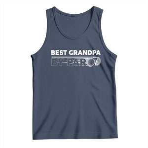 Golf Grandpa Tank Top Best Grandpa By Par Golfing Golfer Funny Fathers Day Gifts TS10 Navy Print Your Wear