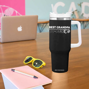 Golf Grandpa Tumbler With Handle Best Grandpa By Par Golfing Golfer Funny Fathers Day Gifts TS10 Print Your Wear