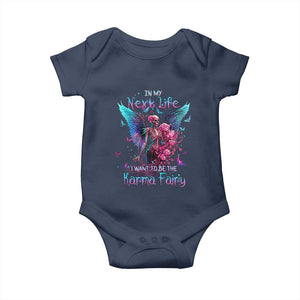 Gothic Skeleton Roses Baby Onesie In My Next Life I Want To Be The Karma Fairy TS02 Print Your Wear