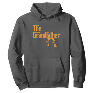 Grandfather Hoodie Funny Grandpa Fathers Day TS10 Dark Heather Print Your Wear