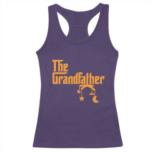 Grandfather Racerback Tank Top Funny Grandpa Fathers Day TS10 Purple Print Your Wear