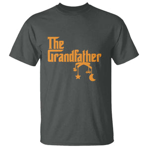 Grandfather T Shirt Funny Grandpa Fathers Day TS10 Dark Heather Print Your Wear