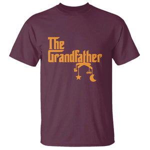 Grandfather T Shirt Funny Grandpa Fathers Day TS10 Maroon Print Your Wear