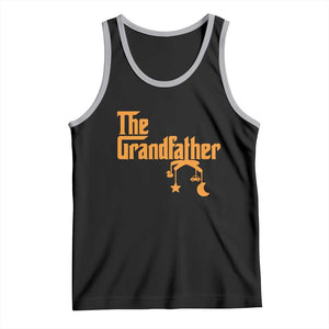 Grandfather Tank Top Funny Grandpa Fathers Day TS10 Black Athletic Heather Print Your Wear