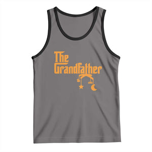 Grandfather Tank Top Funny Grandpa Fathers Day TS10 Deep Heather Black Print Your Wear
