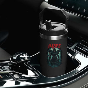 Greek Mythology Hades Flip Straw Tumbler God Of The Underworld Cerberus TS09 Print Your Wear
