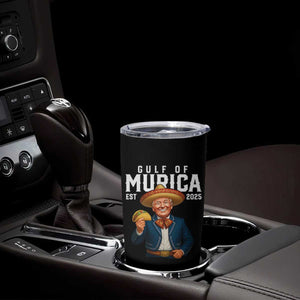 Gulf of Murica Est. 2025 Tumbler Cup Funny Trump Sombrero Taco Parody TS02 Print Your Wear