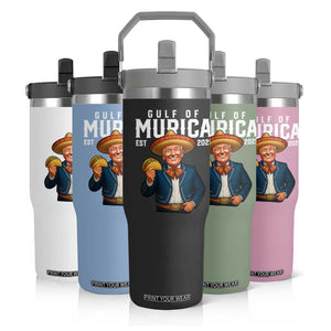 Gulf of Murica Est. 2025 x Funny Trump Sombrero Taco Parody TS02 Print Your Wear