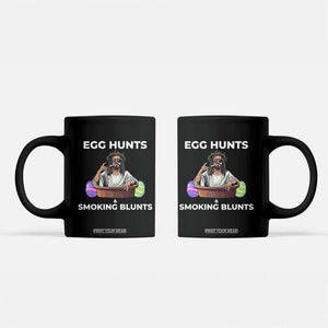 Happy 420 Easter Coffee Mug Blunt Stoner TS02 Black Print Your Wear