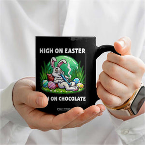 Happy 420 Easter Coffee Mug Funny Bunny Marijuana Cannabis Weed TS02 Print Your Wear