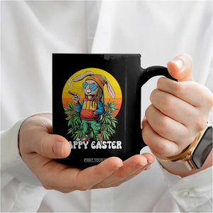Happy 420 Easter Coffee Mug Funny Bunny Smoking Weed TS02 Print Your Wear