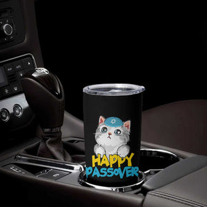 Happy Passover Cute Cat Tumbler Cup Seder Jewish Pesach TS02 Print Your Wear