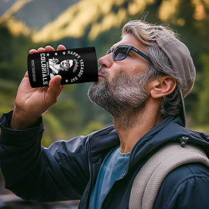 Happy Treason Day 4 in 1 Can Cooler Tumbler British Queen Funny July 4th Colonial Meme TS10 Print Your Wear