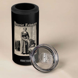 Harriet Tubman 4 in 1 Can Cooler Tumbler Juneteenth Black History Freedom TS10 Print Your Wear